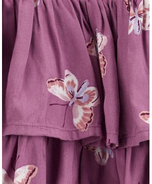 Falda Short Con Volantes Estampado De Mariposas Oshkosh B'Gosh