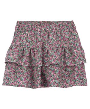 Falda Short Con Volantes Estampado Floral Oshkosh B'Gosh