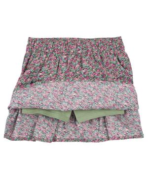 Falda Short Con Volantes Estampado Floral Oshkosh B'Gosh