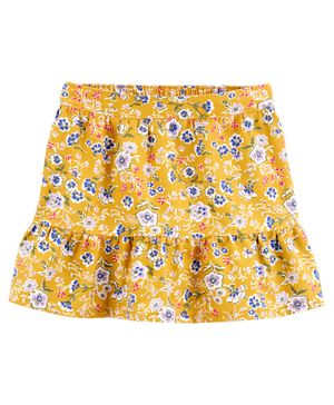 Falda Short Estampado Floral Carter's