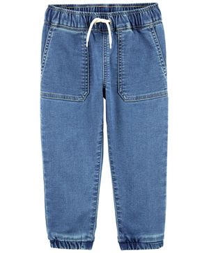 Joggers En Tela Tipo Mezclilla Con Cordón Oshkosh B'Gosh