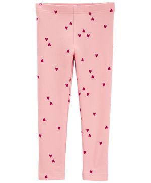 Leggings Con Estampado De Corazón Carter's