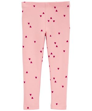 Leggings Con Estampado De Corazón Carter's