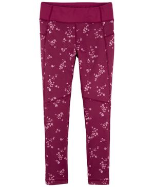 Leggings Deportivos Florales En Tejido Becool™. Oshkosh B'Gosh