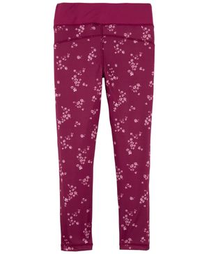 Leggings Deportivos Florales En Tejido Becool™. Oshkosh B'Gosh