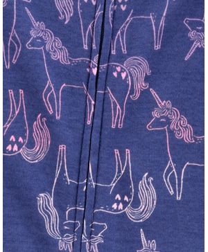 Mameluco Pies Descubiertos Estampado De Unicornios Carter's
