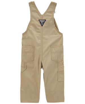 Overol Clásico De Tela Canvas Con Forro A Cuadros Oshkosh B'Gosh