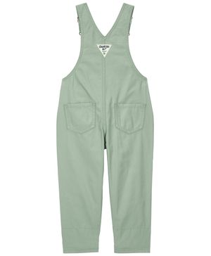 Overol De Tela Canvas Ligera Con Forro A Cuadros Oshkosh B'Gosh