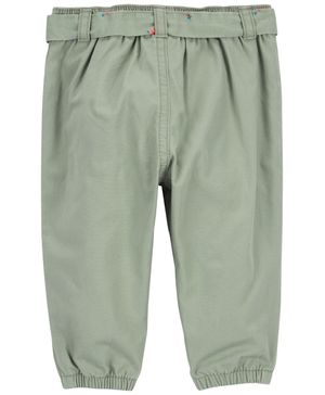 Pantalon Con Adorno De Ojales Y Cinturón Oshkosh B'Gosh