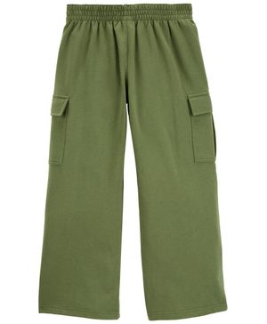 Pantalón En Tela Afelpada Estilo Cargo Fácil De Poner Carter's