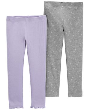 Paquete De 2 Leggings Con Brillos Carter's