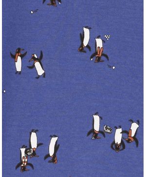 Pijama De 4 Piezas Ajuste Perfecto Estampado De Pingüinos Carter's
