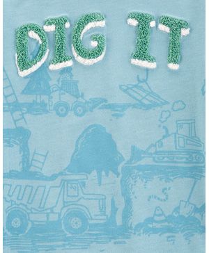 Playera Con Ilustración De Equipo De Construction Dig It Carter's