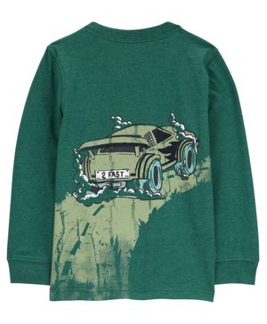 Playera Con Ilustración De Fast Track Car Carter's