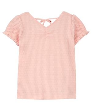 Playera De Espalda Abierta Con Fruncido Y Textura Oshkosh B'Gosh