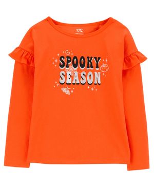 Playera Para Halloween Con Ilustración Temporada De Terror Carter's