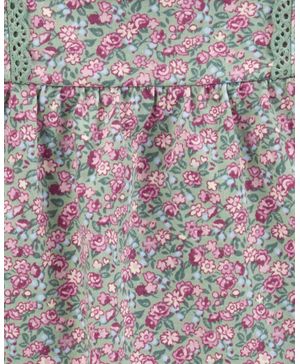 Playera Tejida De Ganchillo Con Estampado Floral Oshkosh B'Gosh