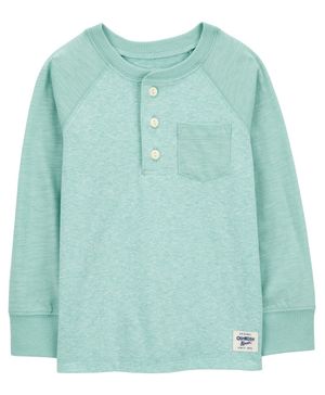 Playera Tipo Henley Con Bolsillo Oshkosh B'Gosh