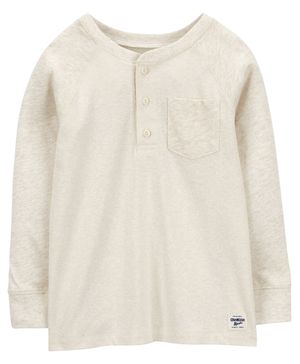 Playera Tipo Henley Con Bolsillo Oshkosh B'Gosh