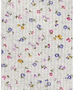 Playera Tipo Henley Estampado Floral Carter's