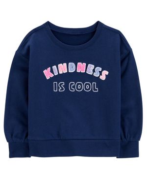Sudadera Con Frase Kindness Is Cool Carter's
