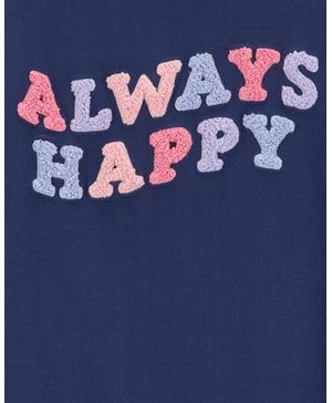 Sudadera De Cuello Redondo Con Frase Always Happy Carter's