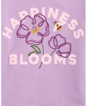 Sudadera Estampado Floral Y Frase Happiness Blooms Carter's