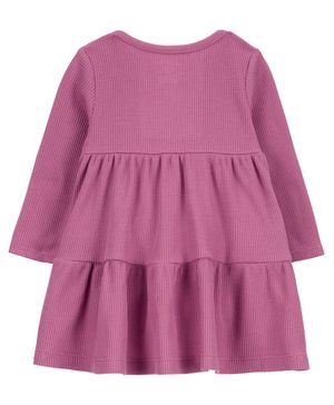 Vestido Con Volantes De Tela Termal Carter's