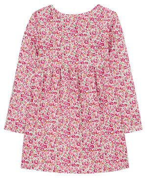 Vestido De Punto Estampado Floral Carter's
