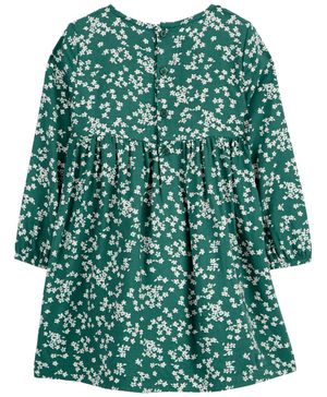 Vestido Floral De Manga Larga Carter's