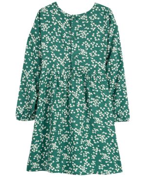 Vestido Floral De Manga Larga Carter's