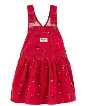 Vestido Tipo Overol Estampado Floral Oshkosh B'Gosh