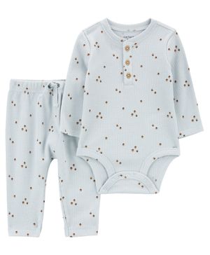 Conjunto De 2 Piezas Con Pañalero Y Pantalón De Bellota Carter's