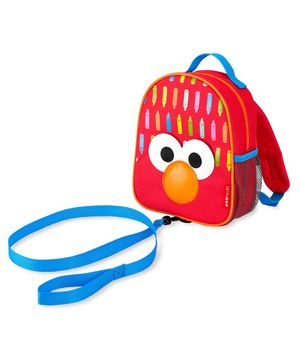 Plaza Sésamo Mochila con Arnés - Elmo Skip Hop