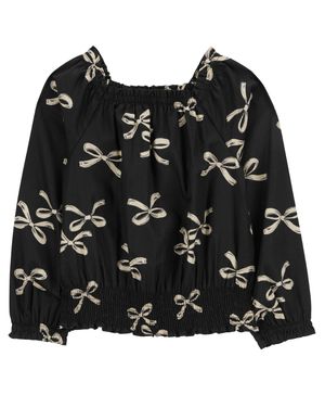 Blusa Con Estampado De Lazo Carter's