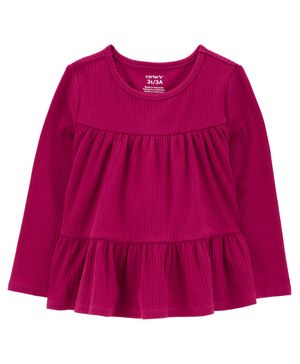 Blusa Manga Larga Para Preescolares Carter's