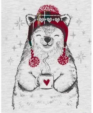 Blusa Tipo Peplum, Oso Polar Carter's