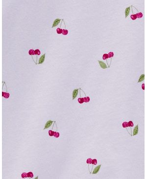 Blusal Tipo Peplum Estampado De Cerezas Carter's