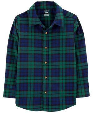 Camisa De Botones A Cuadros Carter's