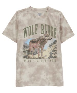 Camiseta Gráfica De Lobo Oshkosh B'Gosh