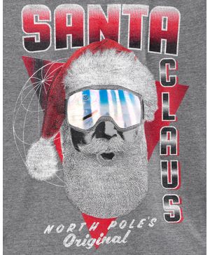 Camiseta Gráfica Dinosaurio Santa Claus Carter's