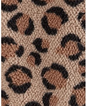 Chamarra De Sherpa Con Cierre Y Capucha De Leopardo Carter's