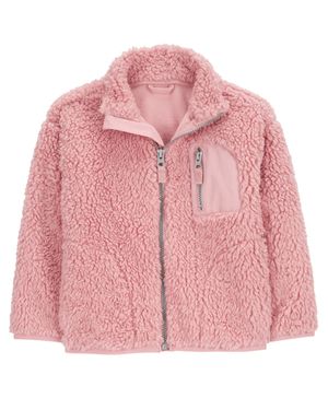 Chamarra De Tela Polar Con Cierre Carter's