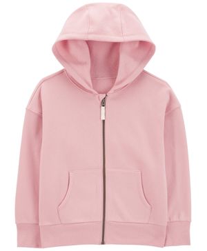 Chamarra Tela Polar Con Capucha Y Cierre Carter's