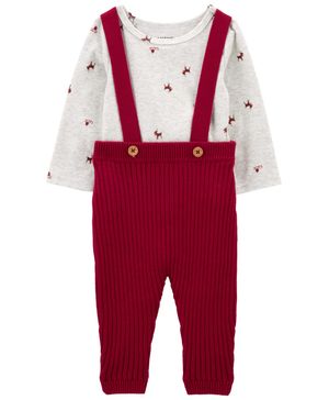 Conjunto De 2 Piezas Con Pañalero De Reno Carter's