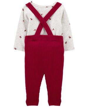 Conjunto De 2 Piezas Con Pañalero De Reno Carter's