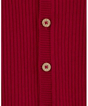 Conjunto De 2 Piezas Suéter, Mono Jumpsuit Y Gorro, Rojo Carter's