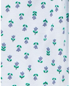 Conjunto De 3 Piezas Monos Jumpsuit Florales Carter's