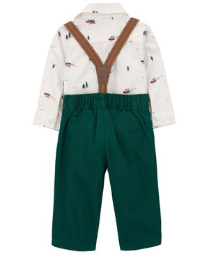 Conjunto De 3 Piezas Pañalero Y Pantalón, Navideño Carter's
