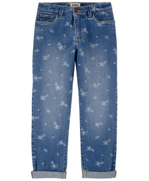 Jeans Con Icónico Estampado Floral Oshkosh B'Gosh